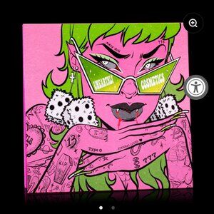 Unearthly Cosmetics Sorry mom Empty Magnetic Palette NWT